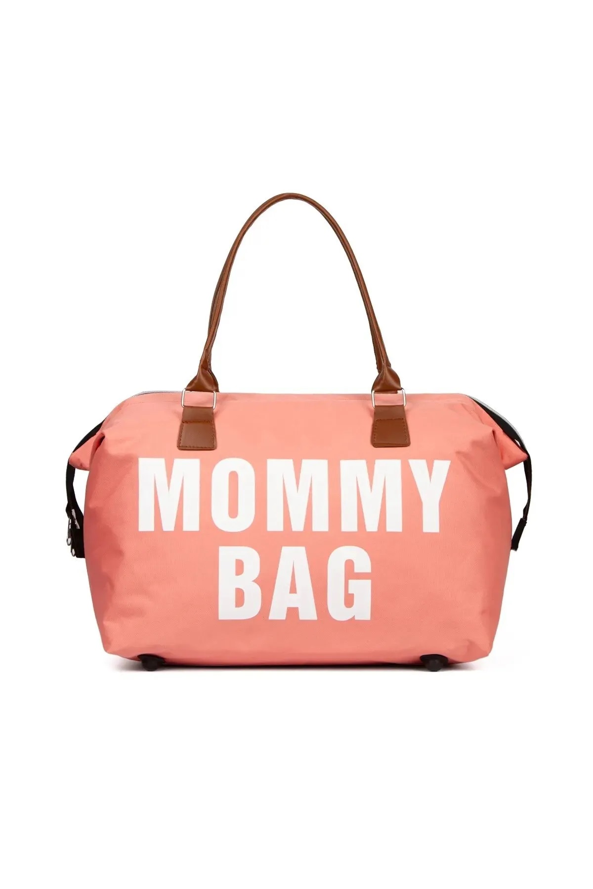 Mommy%20Bag%20Anne%20Bebek%20Bakım%20Ve%20Kadın%20Çantası%20Termal%20Biberonlu%20Pudra