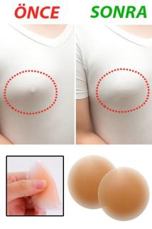 Silikon Göğüs Ucu Kapatıcı Gizleyici Aparat Nipple Pad Bant